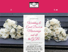 Tablet Screenshot of linaarangofloraldesign.com